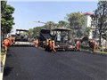 东莞沥青道路施工队-沥青混凝土路面摊铺 图片