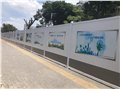 深圳PVC围挡 工程围挡 建筑工地围壁 图片