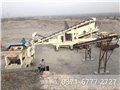 矿山行业的小霸王 实拍小型移动河卵石制砂机 图片