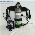 6.8L型正压式空气呼吸器 碳纤维材质空气呼吸器 图片